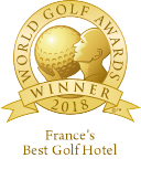 Mougins frances best golf hotel 2018 winner shield gold 128