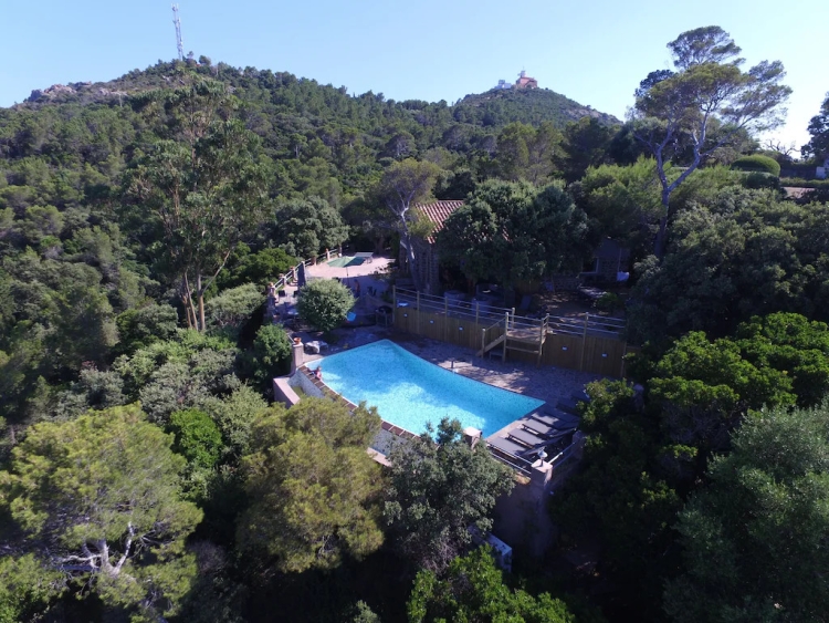 Saint Raphaël, Villa vue mer avec piscine