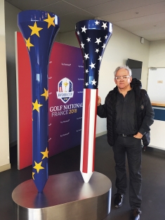 Hubert Privé artiste golf