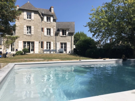 Dinard, Saint Cast : Villa avec piscine
