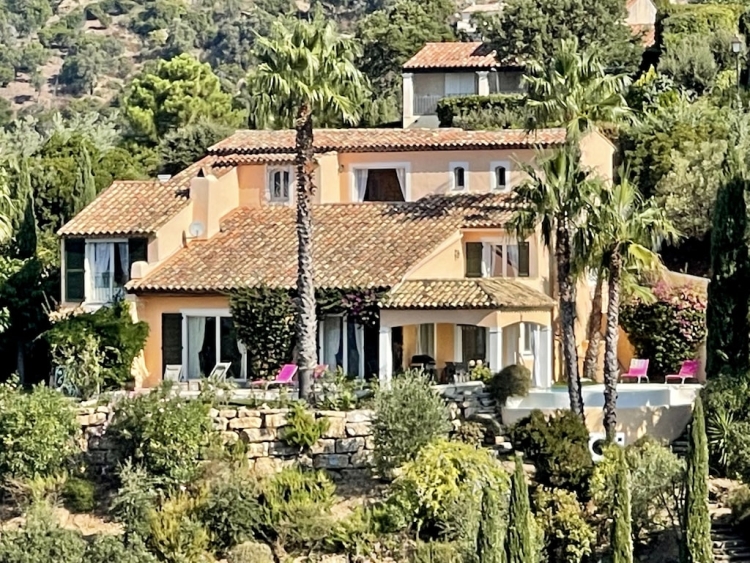 Les Issambres, Villa vue mer