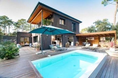 Seignosse, villa avec piscine proche du golf