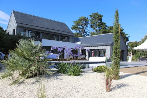 La Baule, Pornic, Villa contemporaine vue mer avec piscine