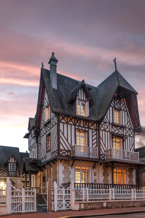 Deauville, Villa De Byans avec piscine