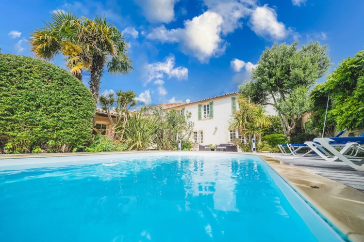 Île de Ré, villa avec piscine