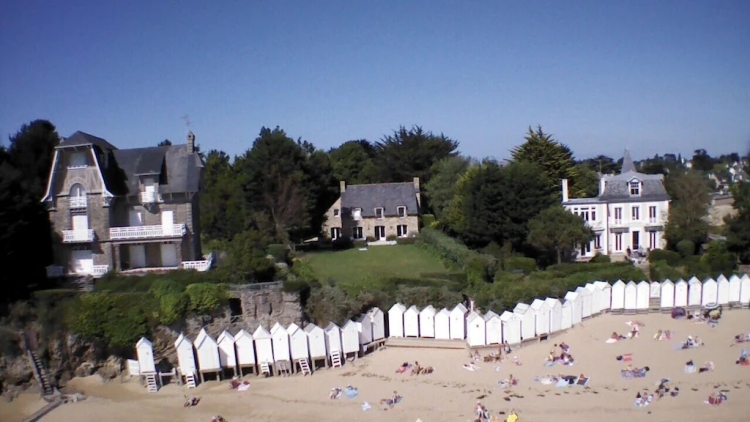 Dinard, maison sur la plage de la Grande Salinette